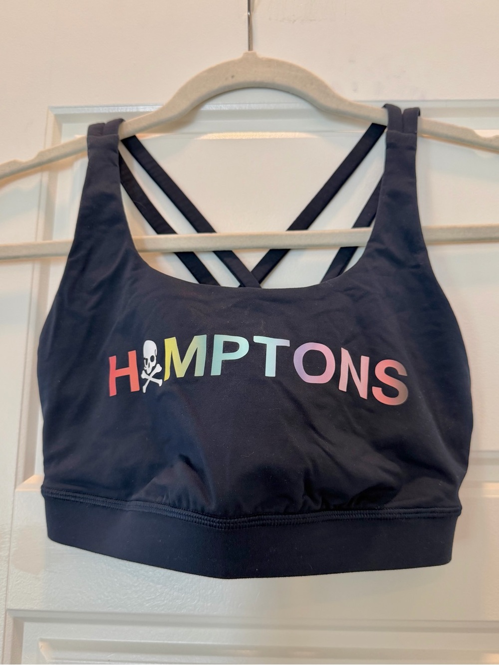 Soulcycle x Lululemon Navy Hamptons Sports Bra Size 6